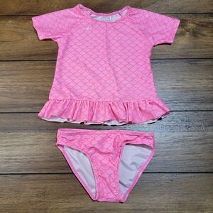 Real Love Toddler 2 Pc Swimsuit Pink - Size 2T